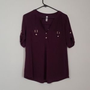 Purple blouse